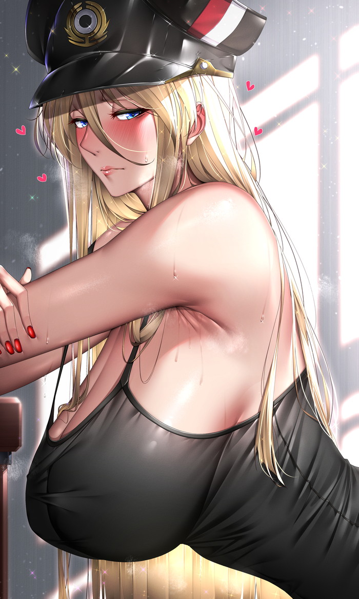 【二次】汗ばんだ肌や身体がエロい女の子の画像 Part１１