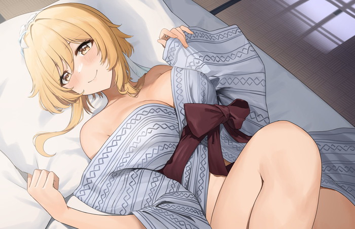 【二次】服や下着が脱げかかっている女の子たちのエロ画像 Part３８