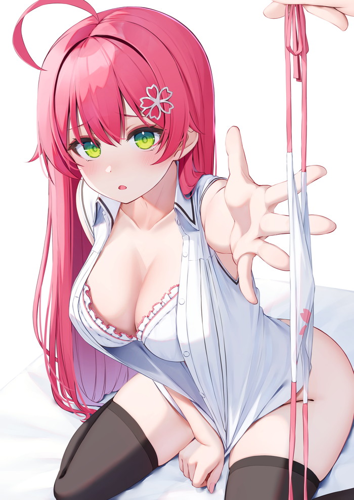 【二次】服や下着が脱げかかっている女の子たちのエロ画像 Part３８