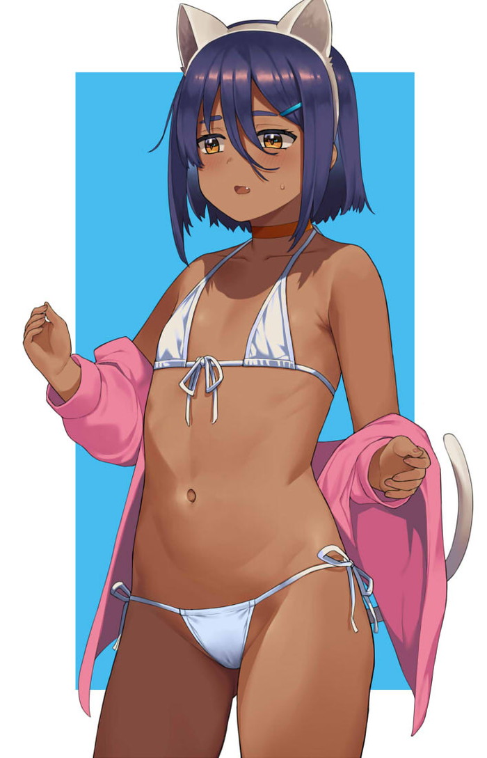 褐色、日焼け肌の女の子たちの二次エロ画像 Part５３