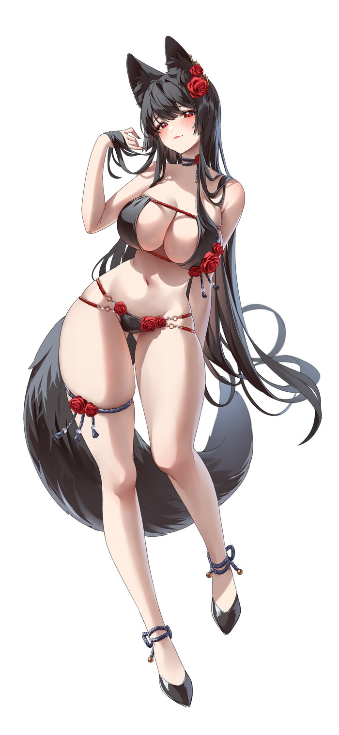 【二次】黒髪の女の子のエロ画像まとめ Part１０３