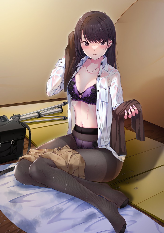 【二次】黒髪の女の子のエロ画像まとめ Part１０３