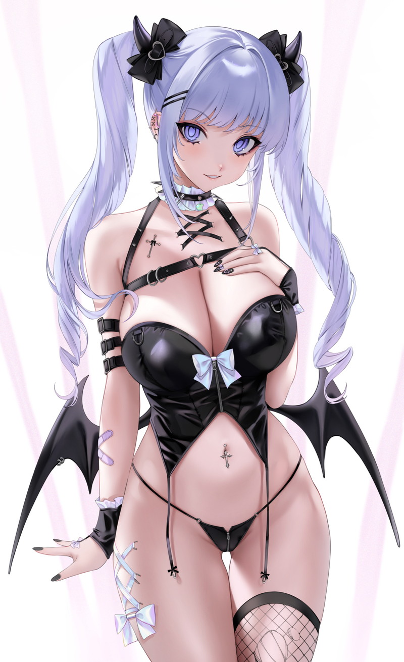 【二次】テカテカな金ビキニやエナメル素材コスチュームのエロ画像Part８