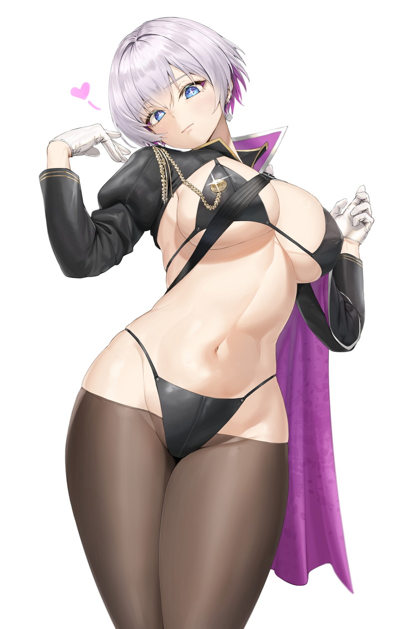 【二次】テカテカな金ビキニやエナメル素材コスチュームのエロ画像Part８