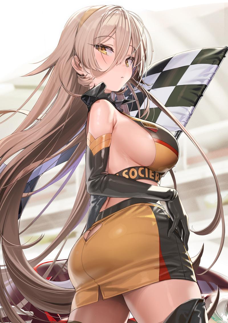 【二次】テカテカな金ビキニやエナメル素材コスチュームのエロ画像Part８