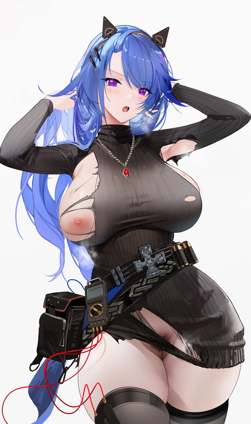 【二次】ツンデレ、怒ってる女の子のエロ画像 Part４５