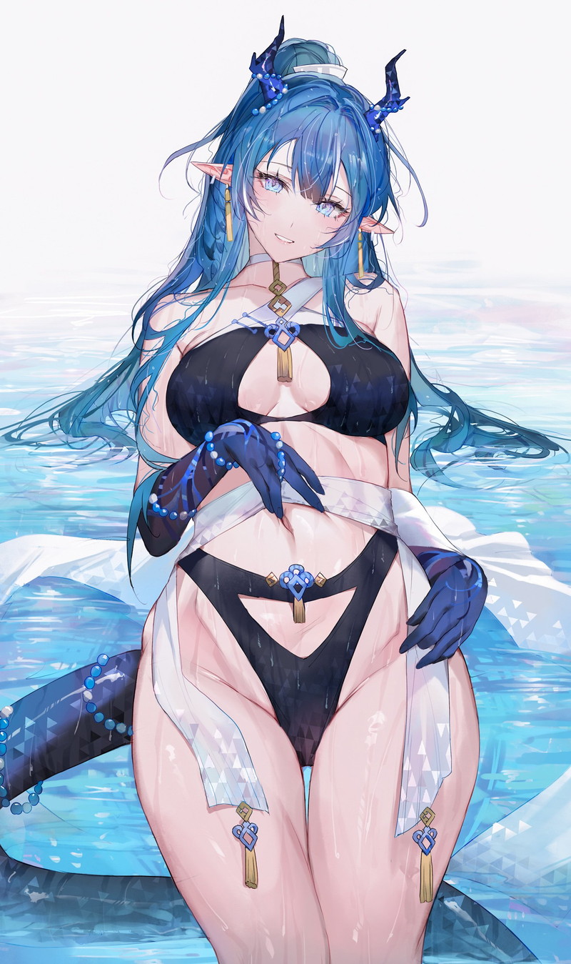 【二次】ポニーテール、サイドテールの女の子のエロ画像 Part４６