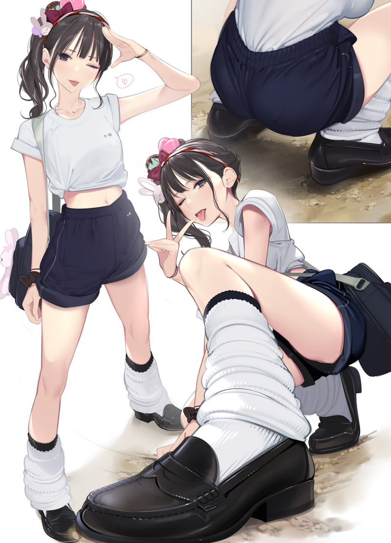 【二次】ポニーテール、サイドテールの女の子のエロ画像 Part４６