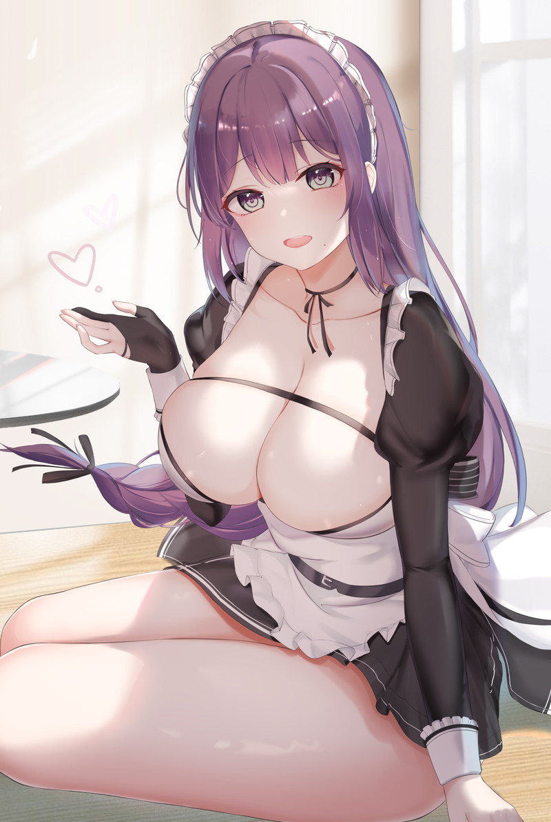 【二次】メイド服を着た女の子のエロ画像 Part６６