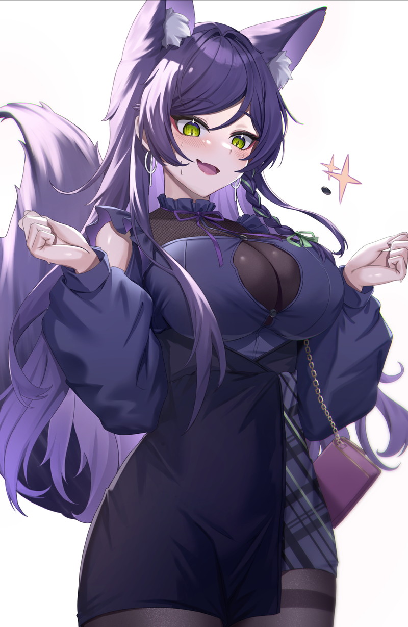 【二次】猫耳、狐耳などが生えたケモミミっ娘たちのエロ画像 Part１０５