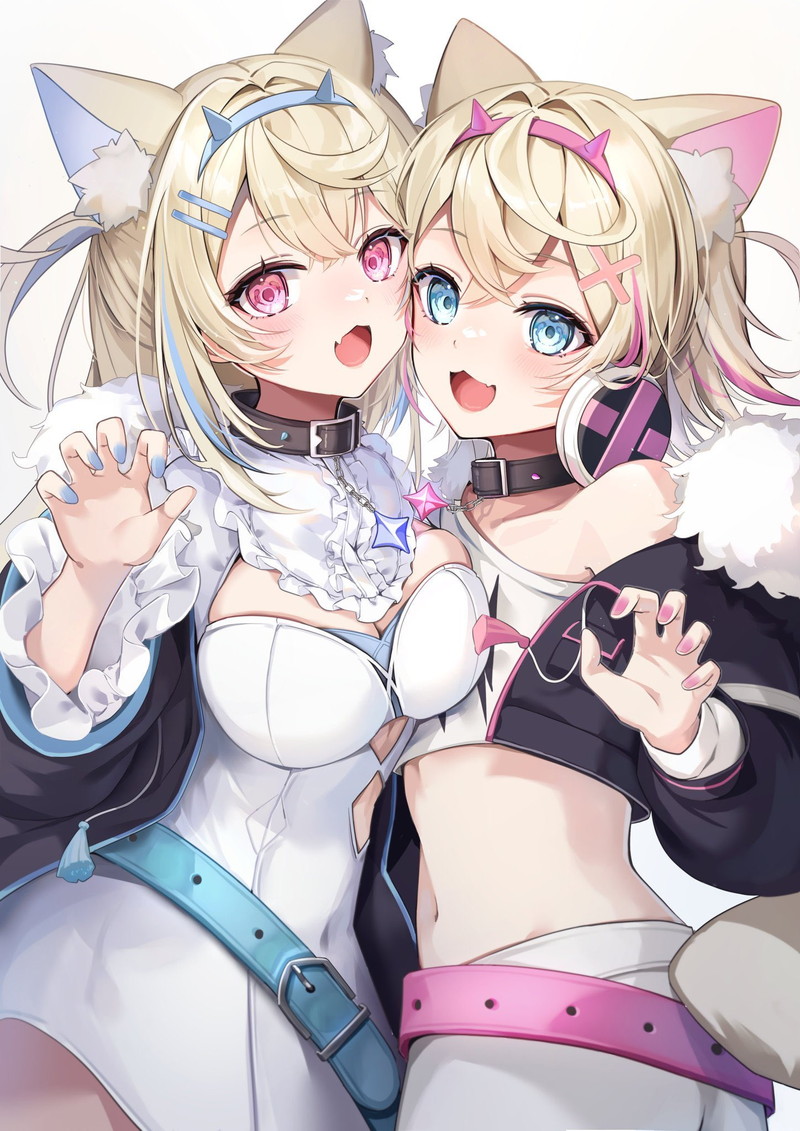 【二次】猫耳、狐耳などが生えたケモミミっ娘たちのエロ画像 Part１０５