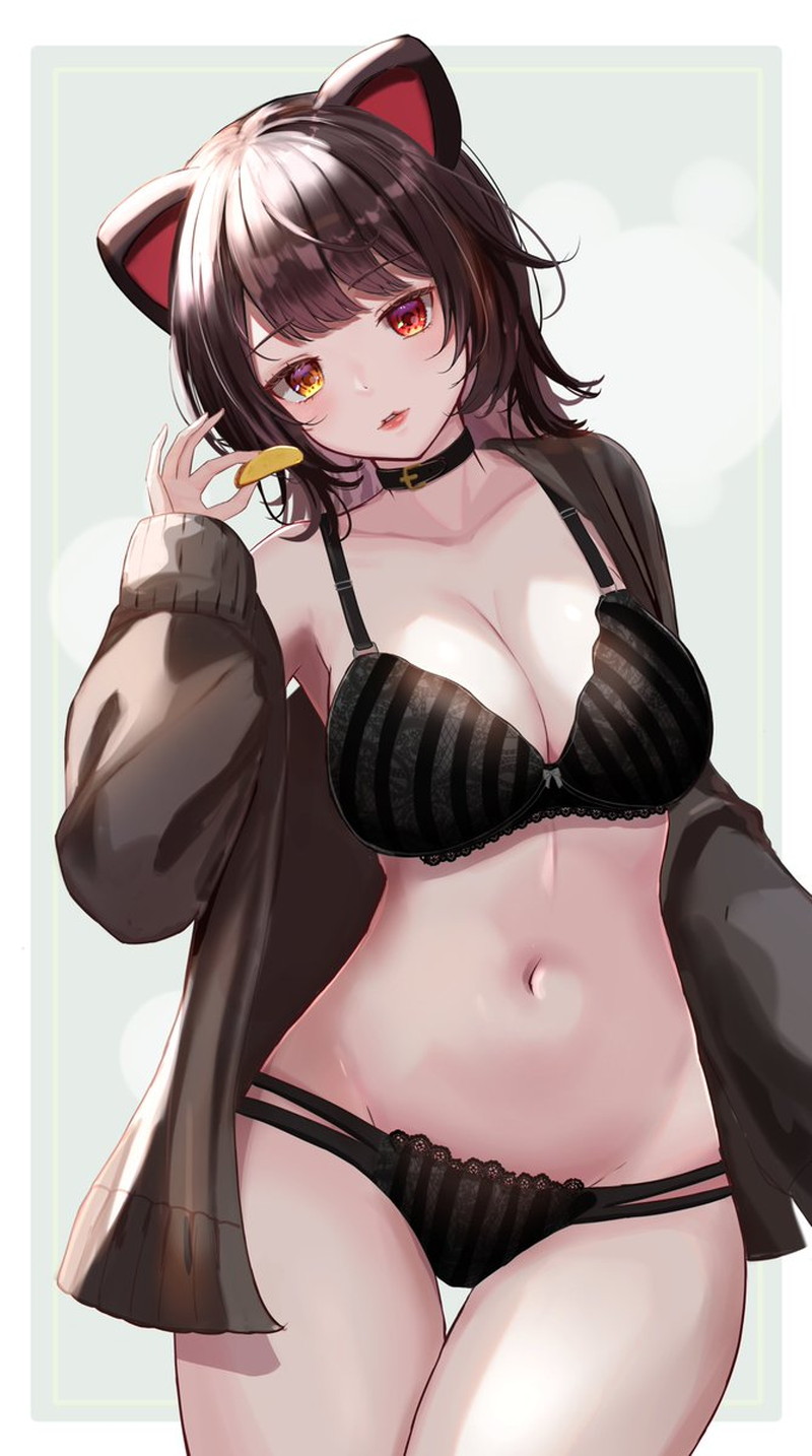【二次】猫耳、狐耳などが生えたケモミミっ娘たちのエロ画像 Part１０５