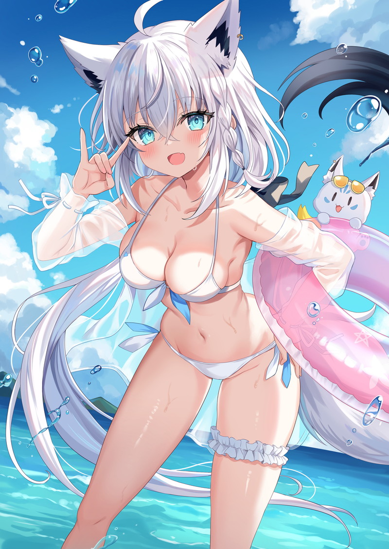 【二次】猫耳、狐耳などが生えたケモミミっ娘たちのエロ画像 Part１０５