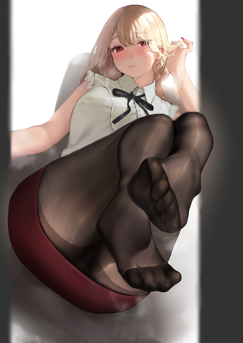 【二次】赤面、恥じらいエロ画像 Part１２０【まとめ】