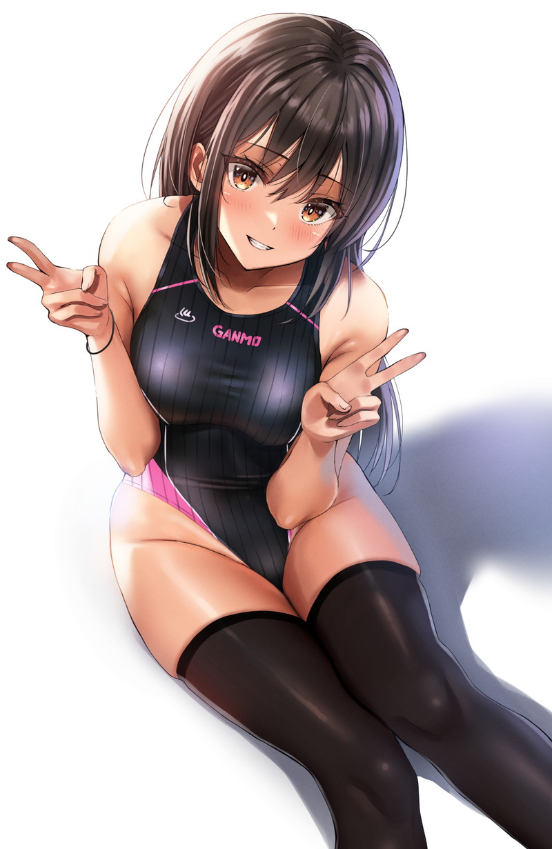 【二次】ピースサインをしている女の子たちのエロ画像 Part３５