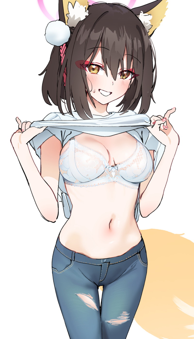 【二次】エッチで可愛いブラジャーを付けた女の子のエロ画像 Part６２