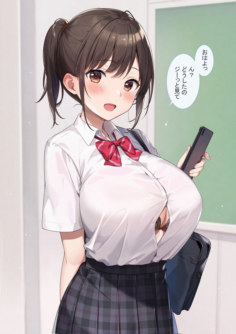 【二次】エッチで可愛いブラジャーを付けた女の子のエロ画像 Part６２