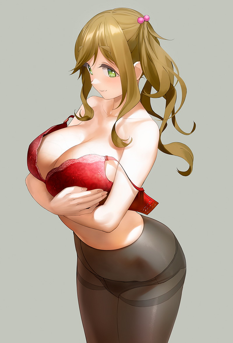 【二次】エッチで可愛いブラジャーを付けた女の子のエロ画像 Part６２