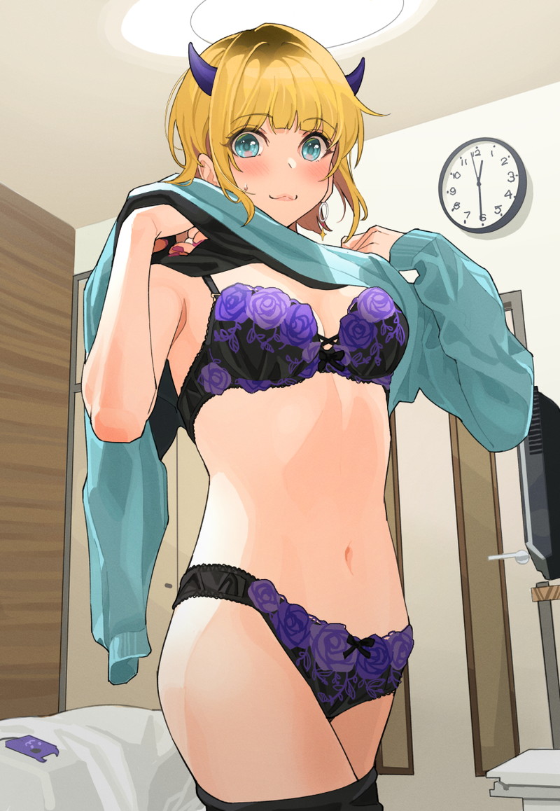 【二次】エッチで可愛いブラジャーを付けた女の子のエロ画像 Part６２