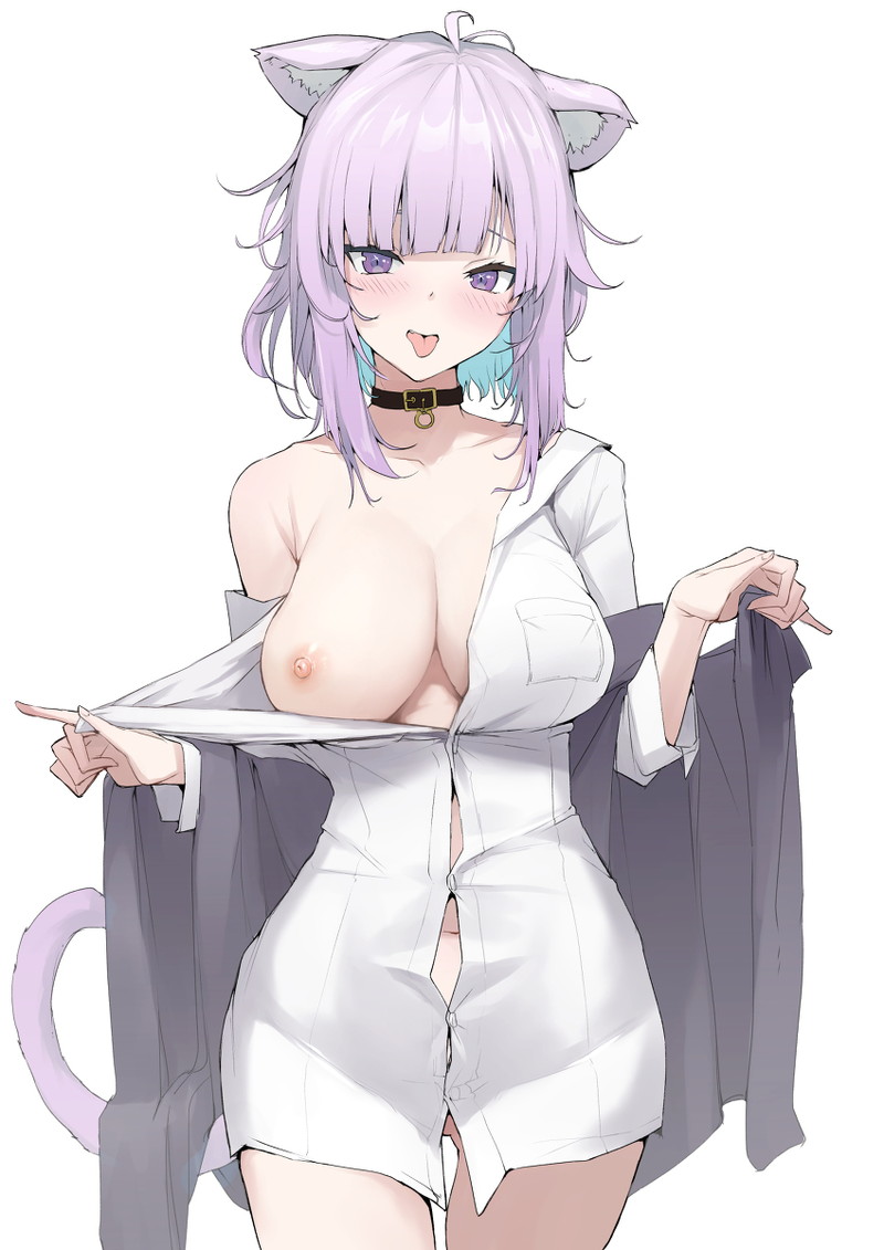 【二次】紫髪の女の子のエロ画像 Part３１