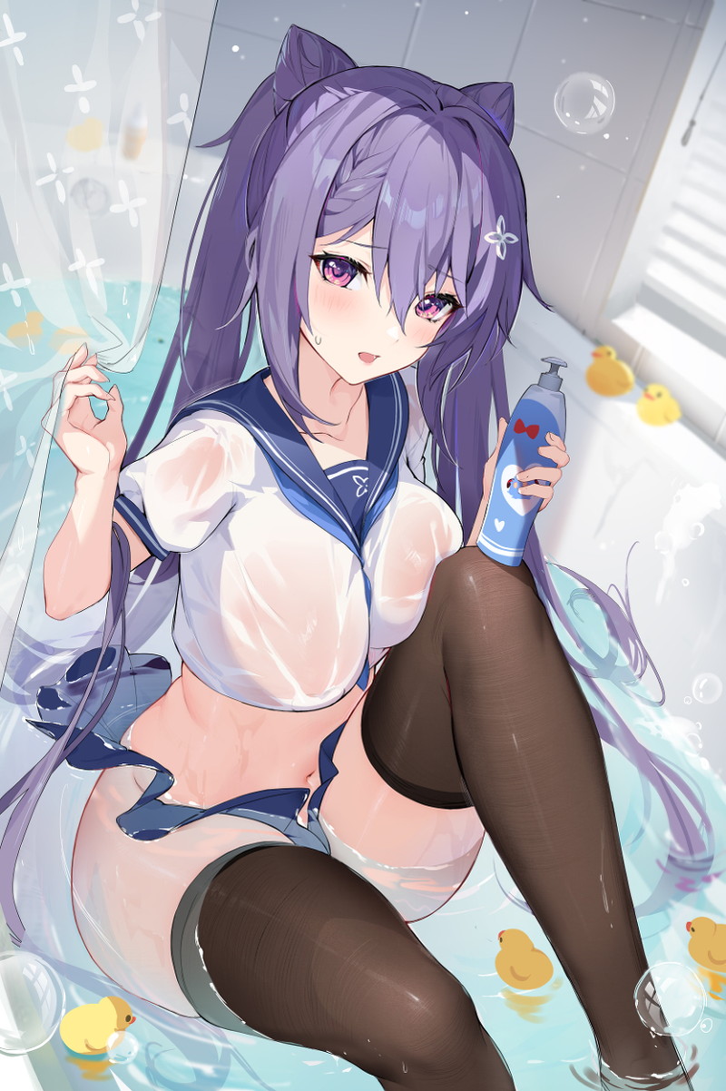 【二次】紫髪の女の子のエロ画像 Part３１