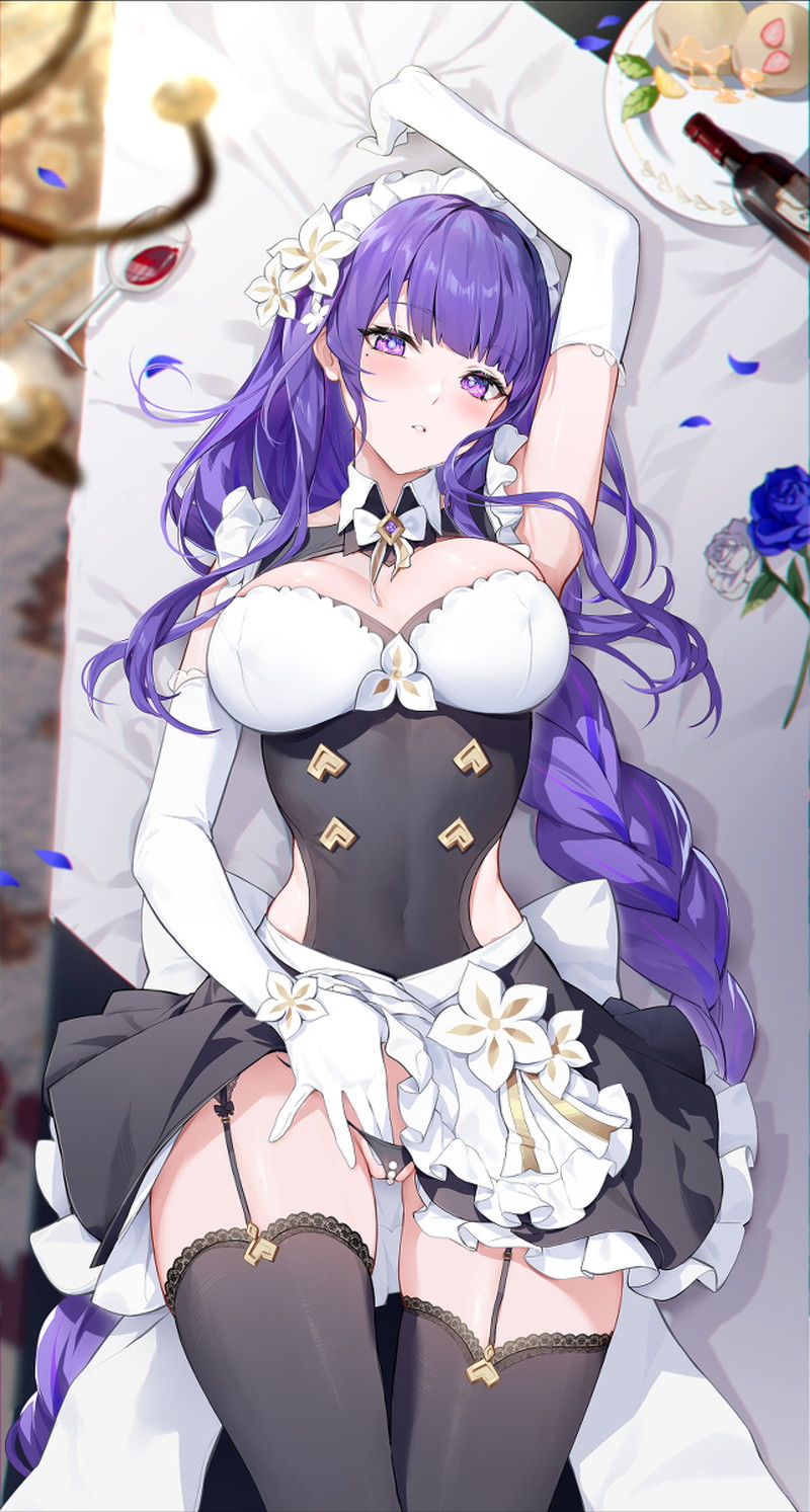 【二次】紫髪の女の子のエロ画像 Part３１