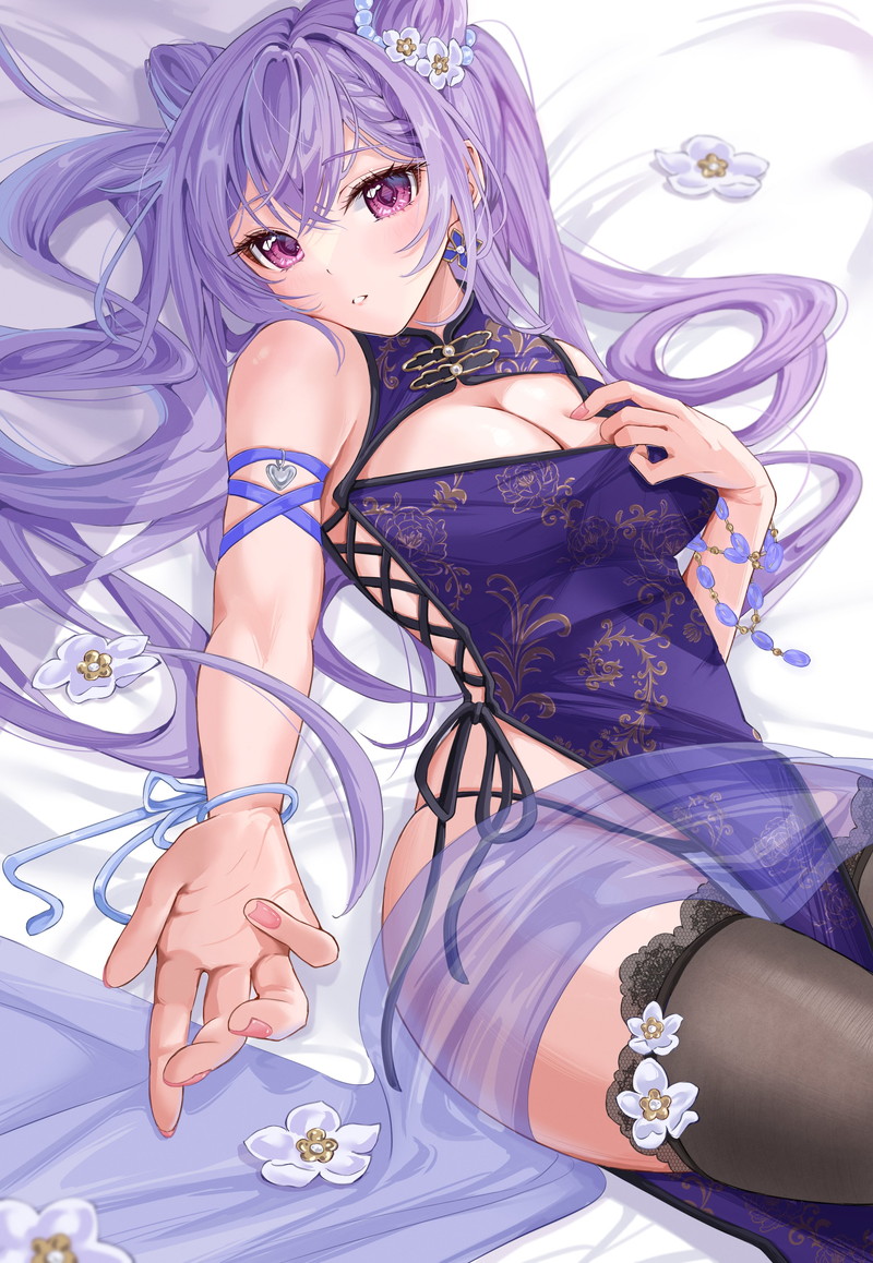 【二次】紫髪の女の子のエロ画像 Part３１