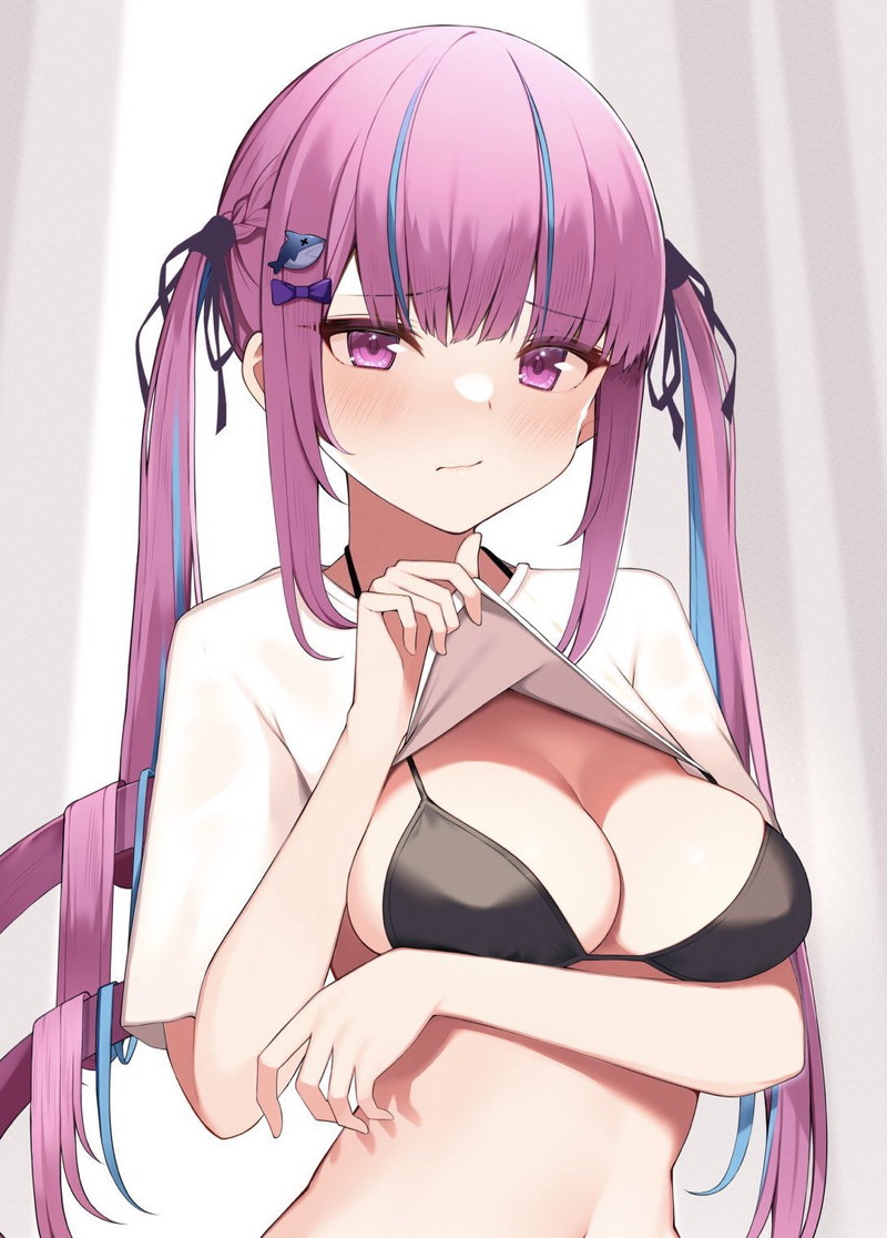 【二次】紫髪の女の子のエロ画像 Part３１