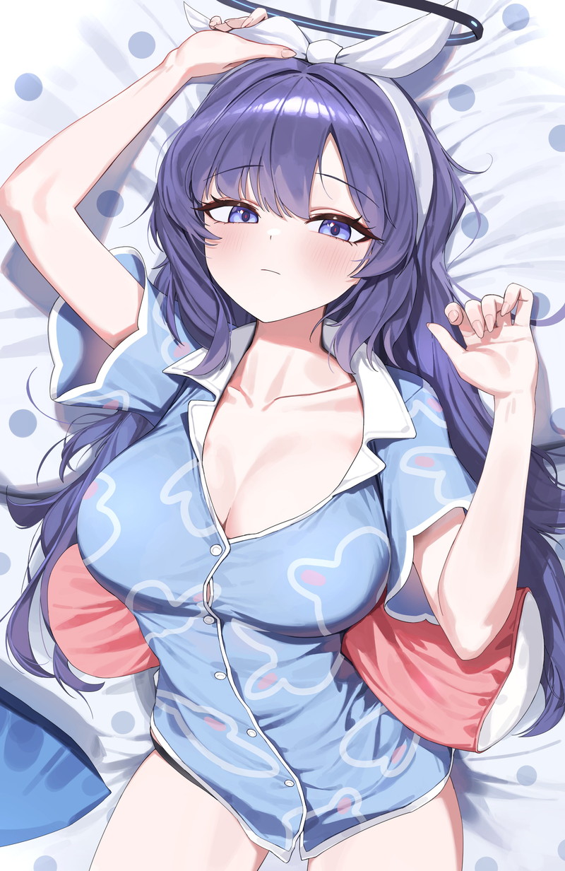 【二次】紫髪の女の子のエロ画像 Part３１