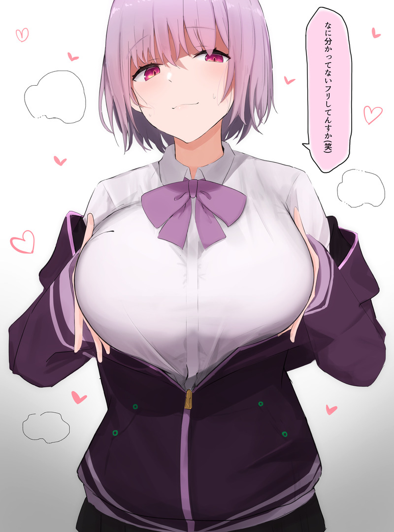 【二次】紫髪の女の子のエロ画像 Part３１