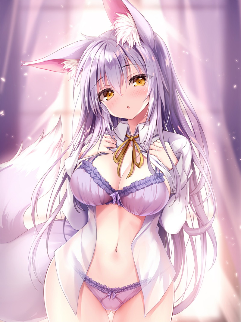 【二次】紫髪の女の子のエロ画像 Part３１