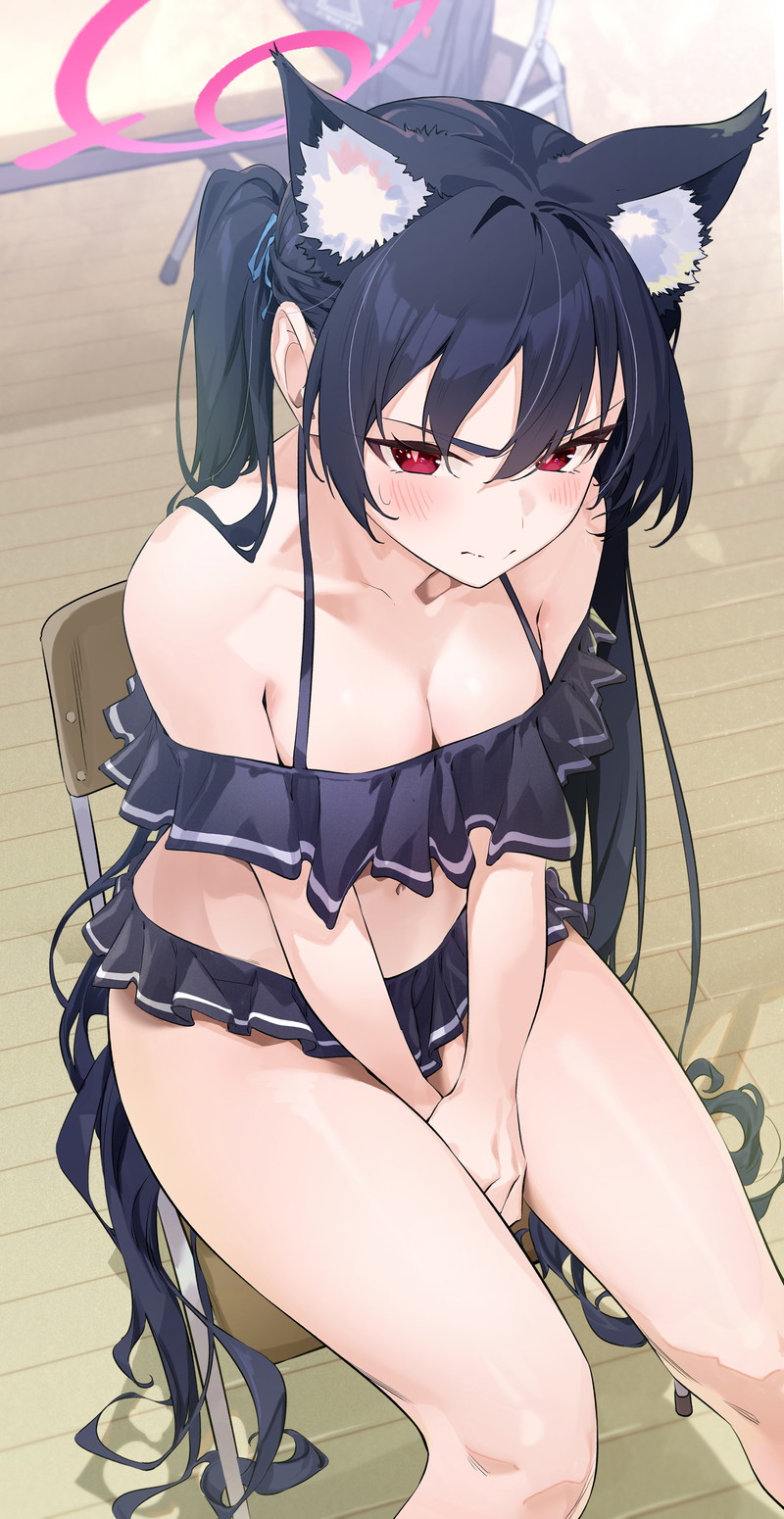 恥ずかしがってる女の子の二次エロ画像 Part２２