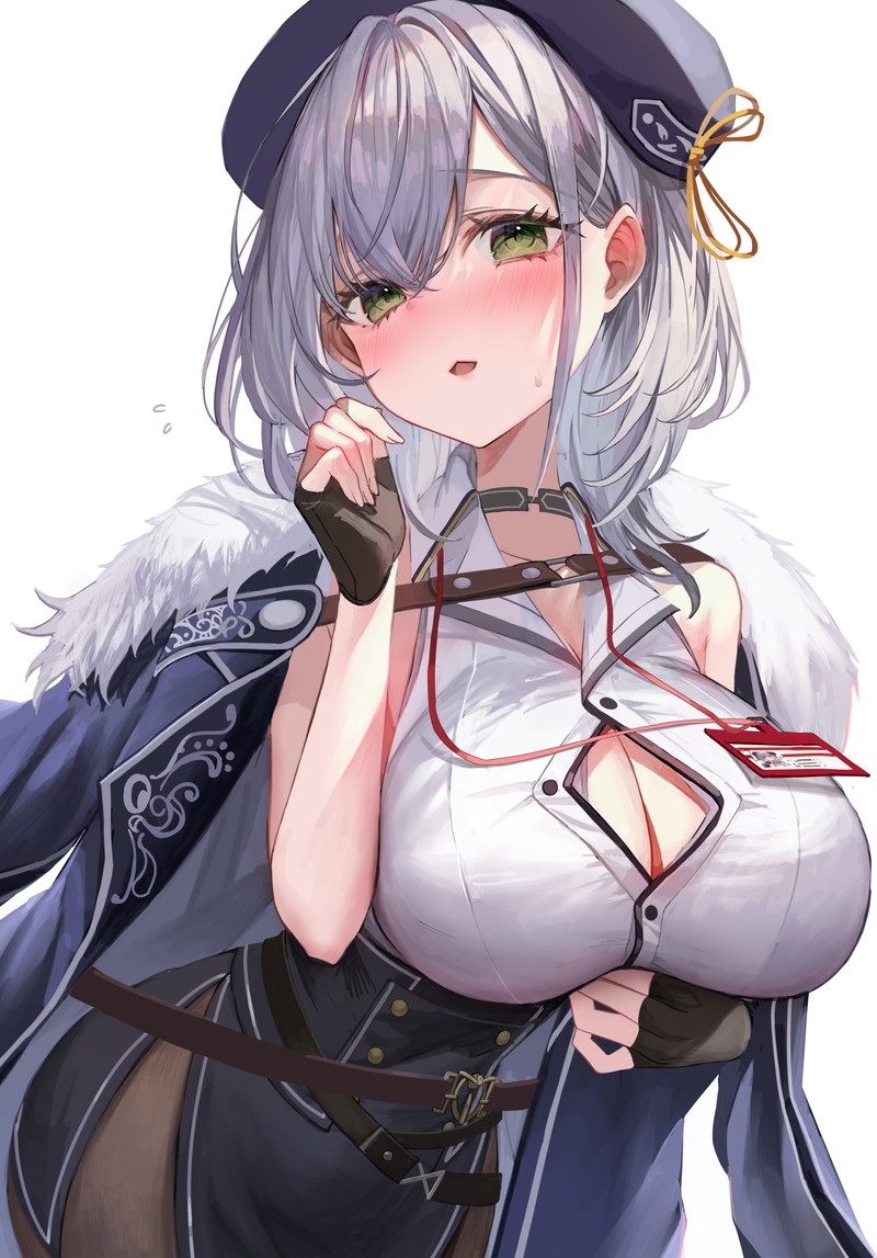 恥ずかしがってる女の子の二次エロ画像 Part２２