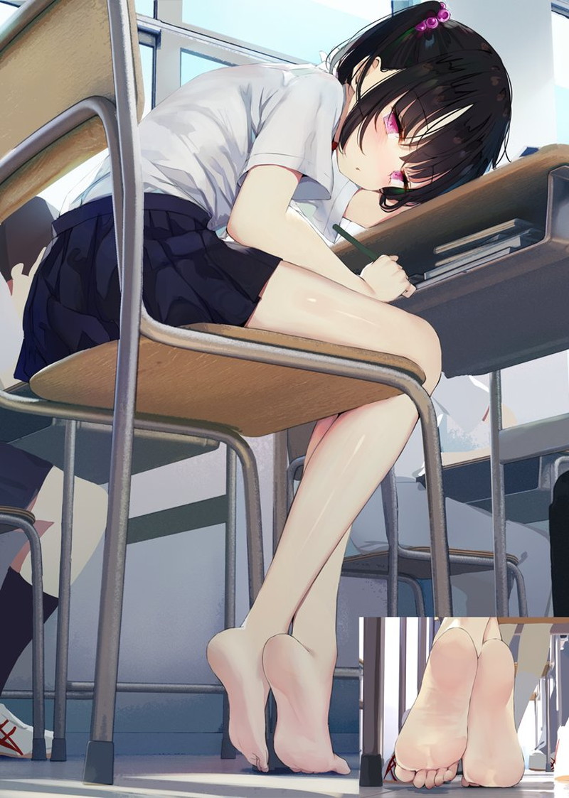 【二次】黒髪の女の子のエロ画像まとめ Part１０６