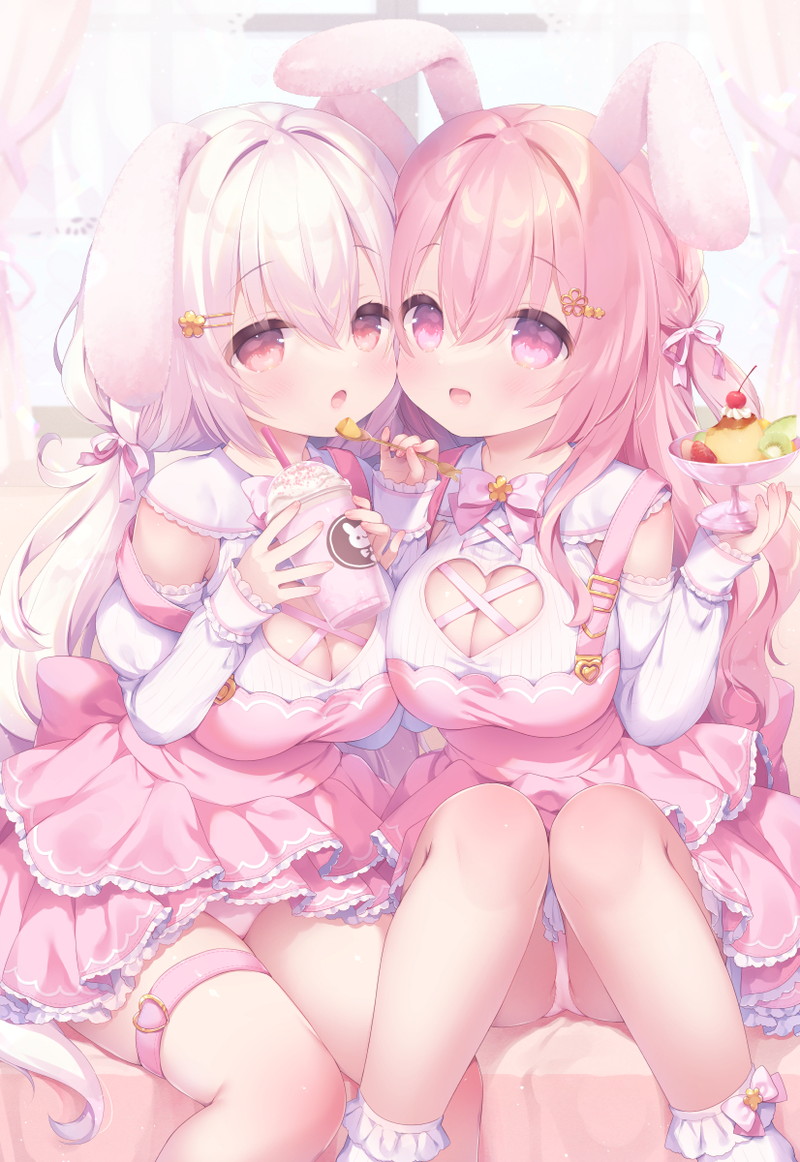 ピンク髪のキャラや女の子の二次エロ画像 Part５