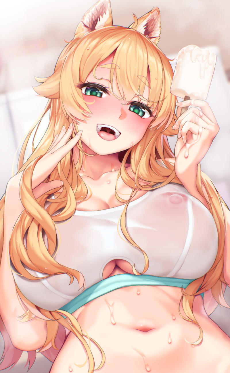 【二次】エロい乳輪と乳首の画像まとめ Part８４
