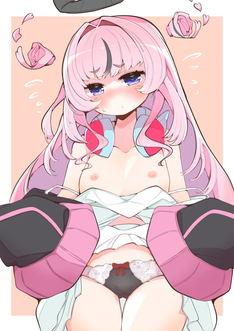 【二次】エロい乳輪と乳首の画像まとめ Part８４