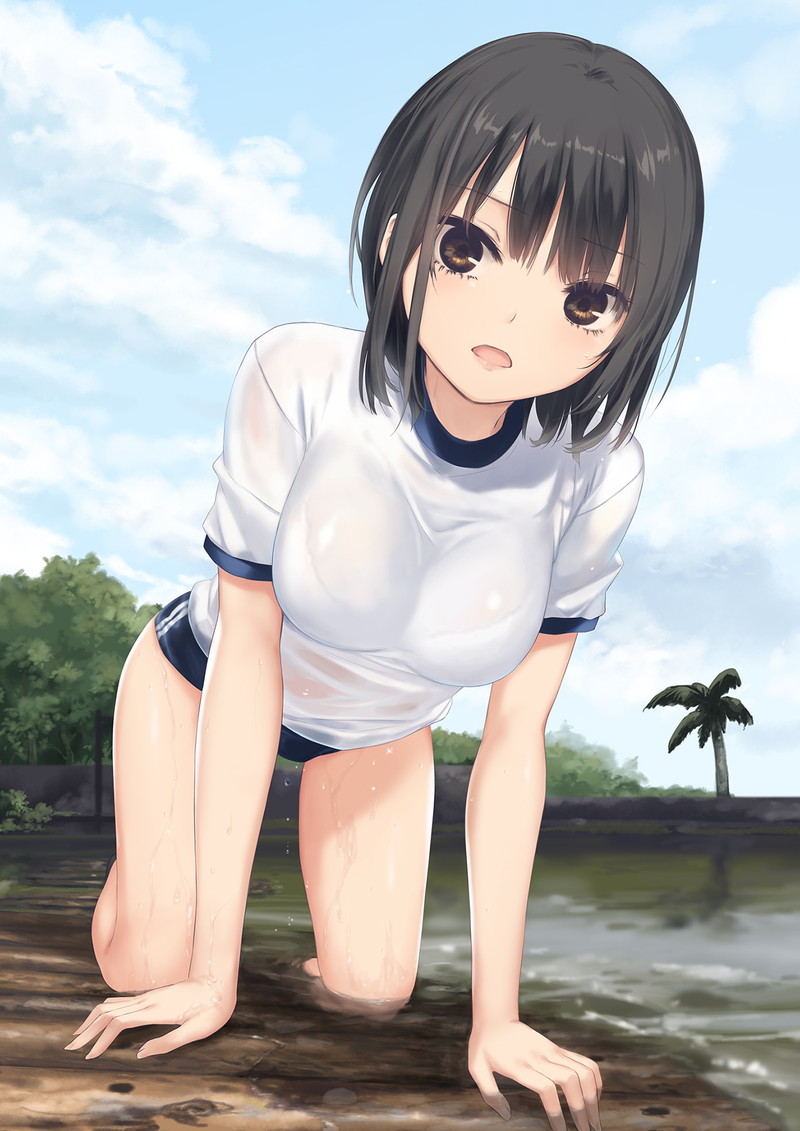 【二次】四つん這いの体勢になっている女の子のエロ画像 Part２６