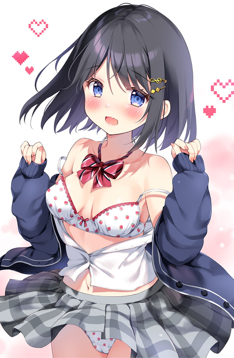 【二次】扇情的なはだけ、脱げかけエロ画像 Part２２