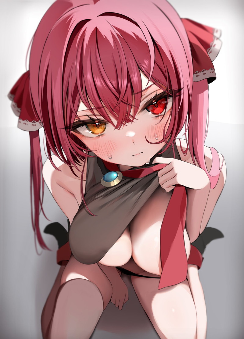 【二次】扇情的なはだけ、脱げかけエロ画像 Part２２