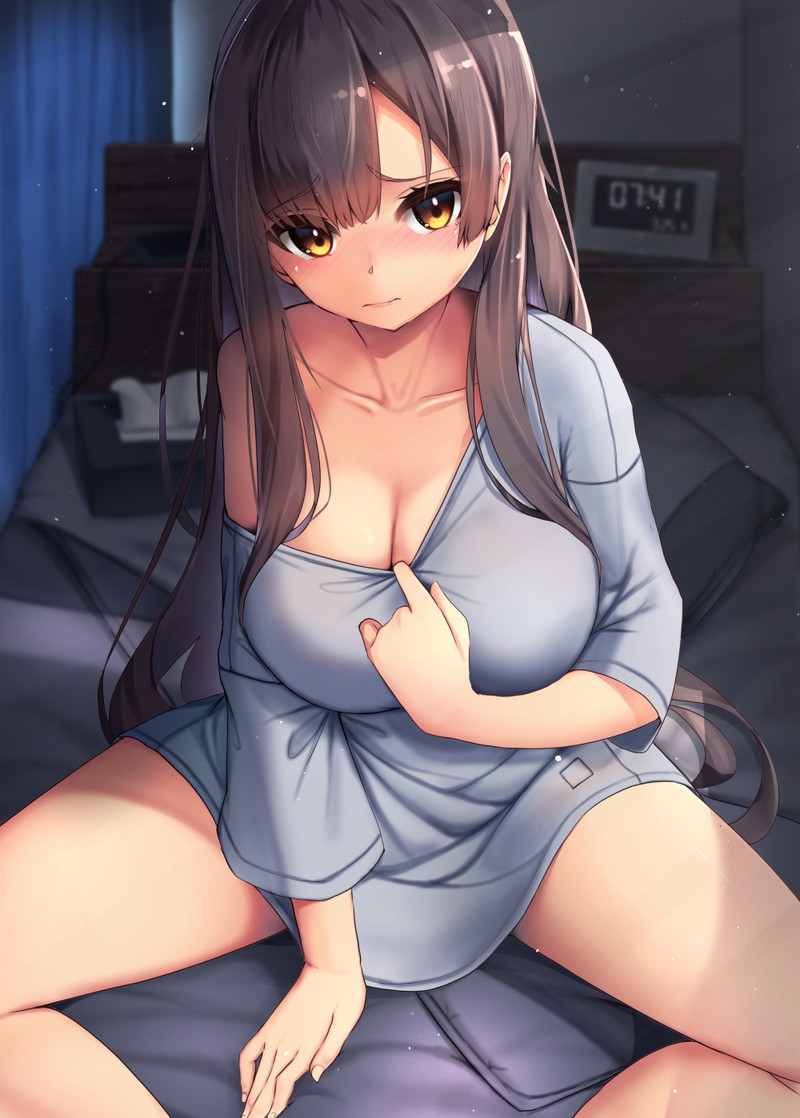 【二次】扇情的なはだけ、脱げかけエロ画像 Part２２