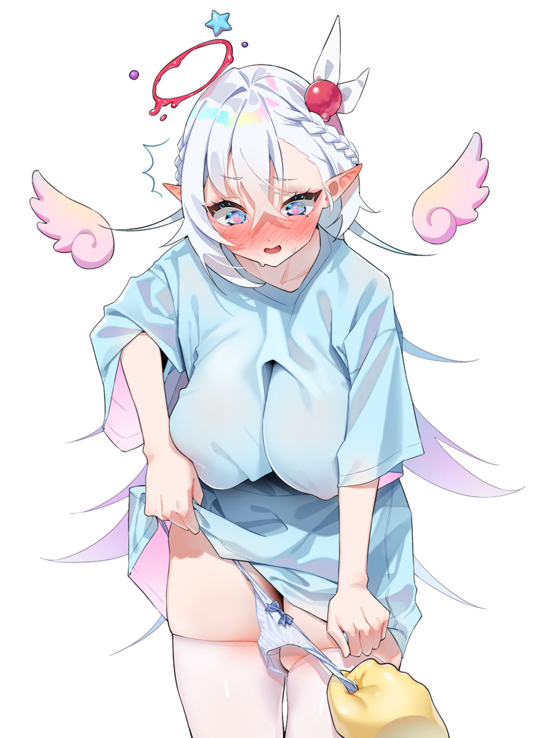 【二次】扇情的なはだけ、脱げかけエロ画像 Part２２