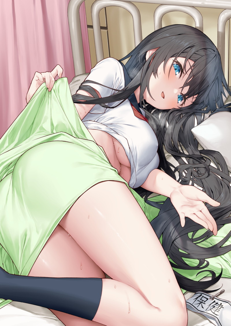【二次】扇情的なはだけ、脱げかけエロ画像 Part２２