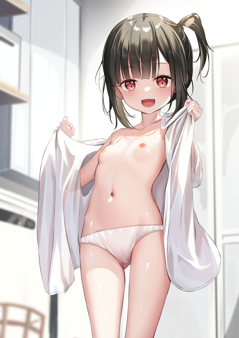【二次】扇情的なはだけ、脱げかけエロ画像 Part２２