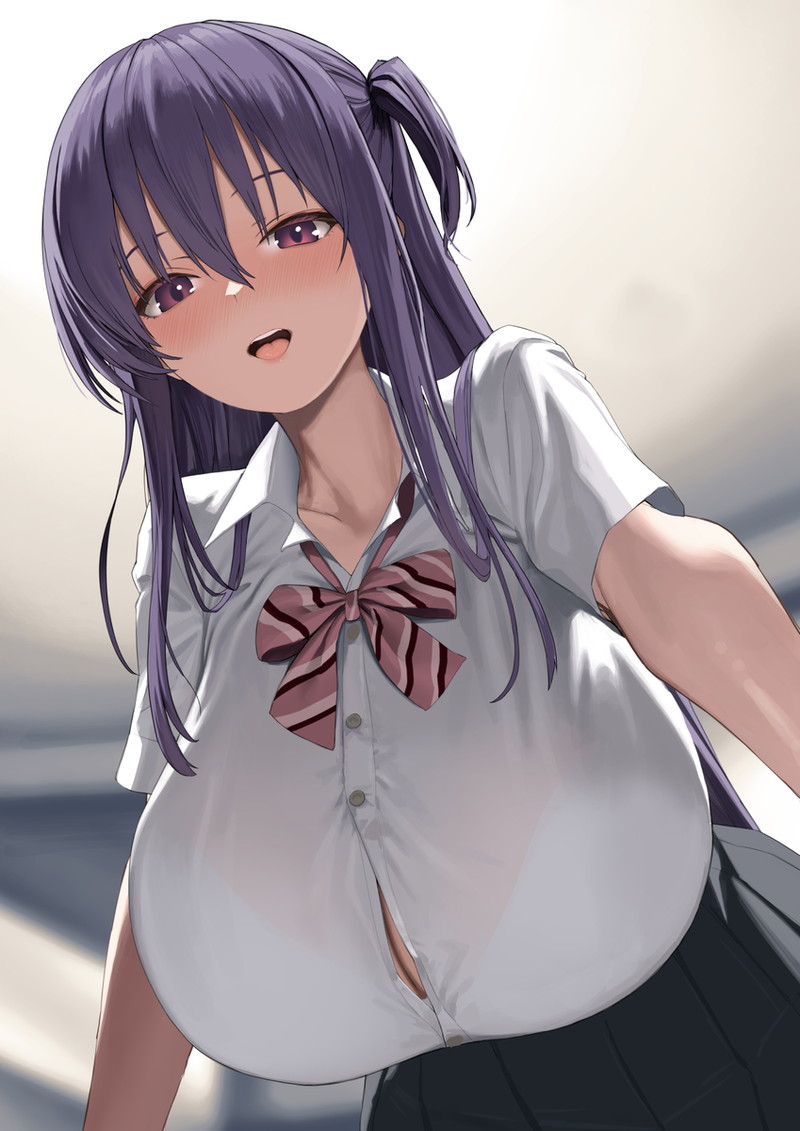 【二次】濡れ透けやスケスケな服を着た女の子のエロ画像 Part３２