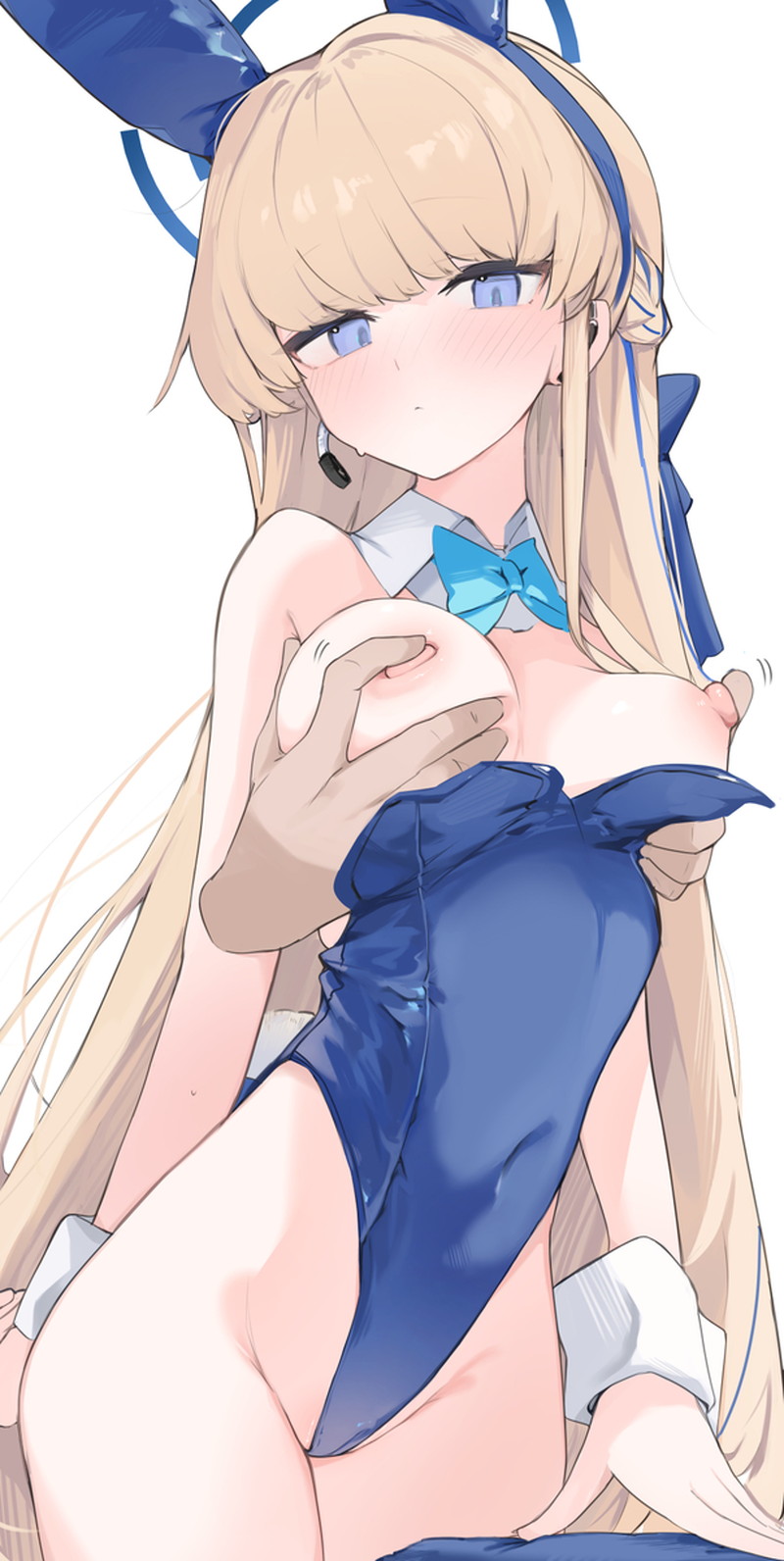 【二次】女の子の胸を揉んでいる乳揉みエロ画像 Part３