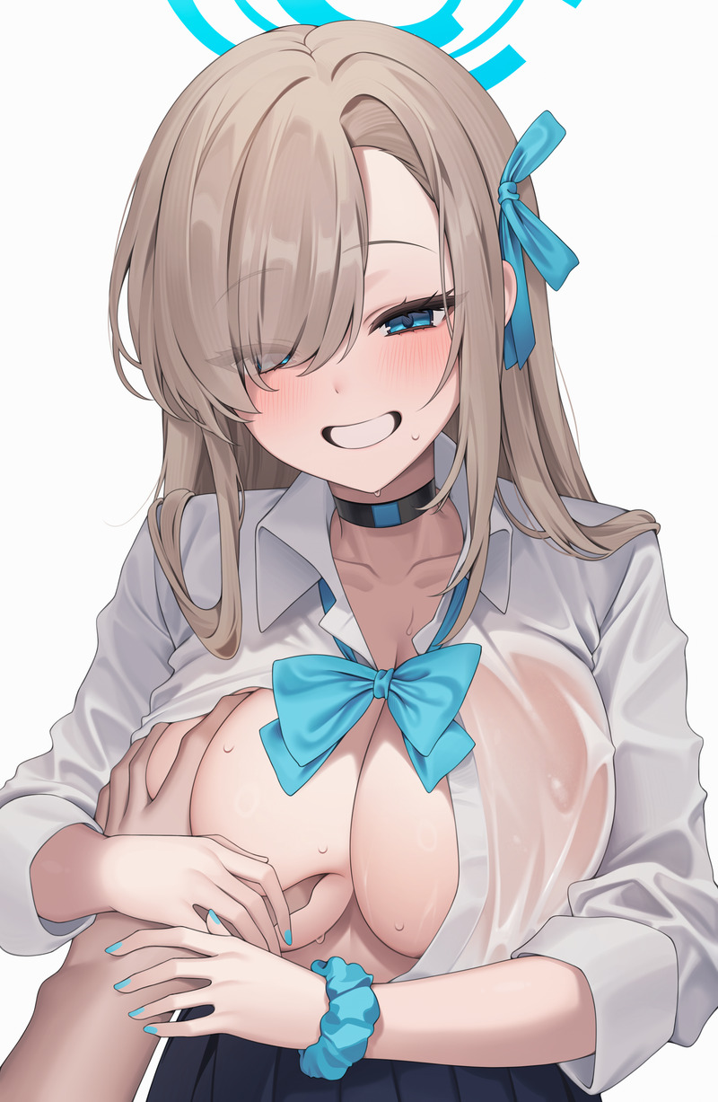 【二次】女の子の胸を揉んでいる乳揉みエロ画像 Part３
