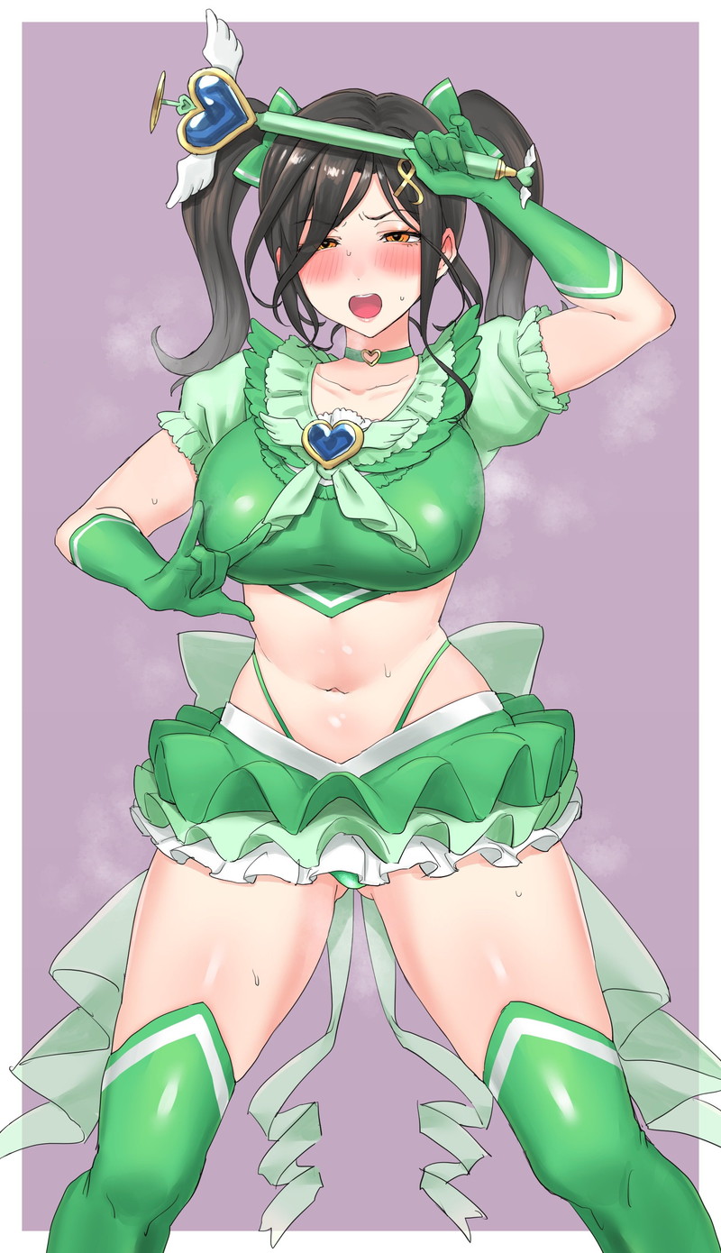【二次】手袋やロンググローブを付けたコスエロ画像 Part１８