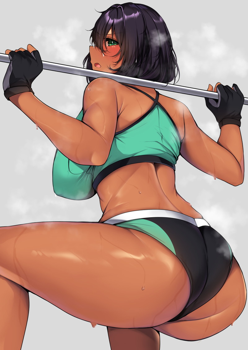 背中がエロい二次画像のまとめ Part３０