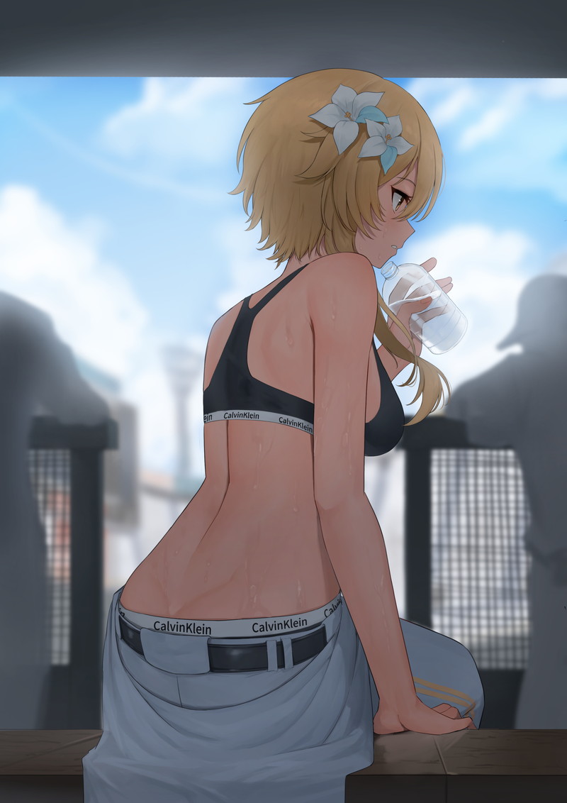 背中がエロい二次画像のまとめ Part３０